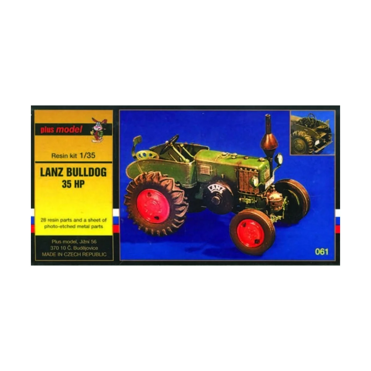 Lanz Bulldog 3D HP - Plus model 61