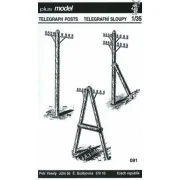 Telegrafenmasten, 1/35 - Plus model 83