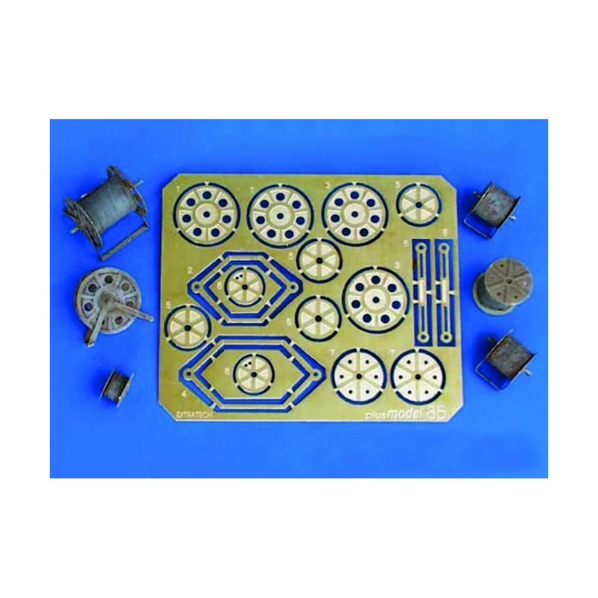 Telefonkabeltrommel, 1/35 - Plus model 85