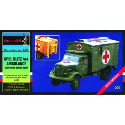 Opel Blitz 4x4 Krankenwagen, 1/35 - Plus model 92