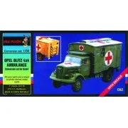 Opel Blitz 4x4 Krankenwagen, 1/35 - Plus model 92 Opel Blitz 4x4 Krankenwagen, 1/35 - Plus model 92
