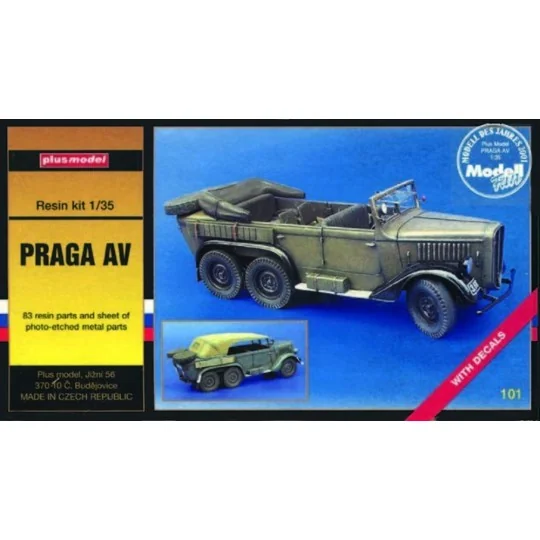 Praga AV, 1/35 - Plus model 101 Praga AV, 1/35 - Plus model 101