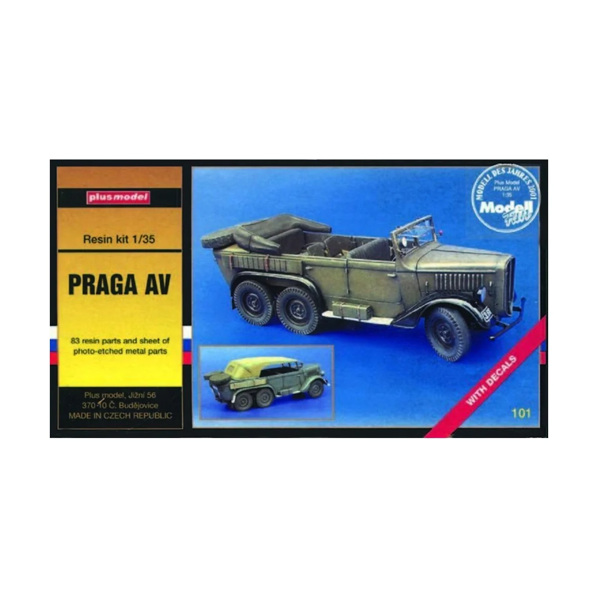Praga AV - Plus model 101