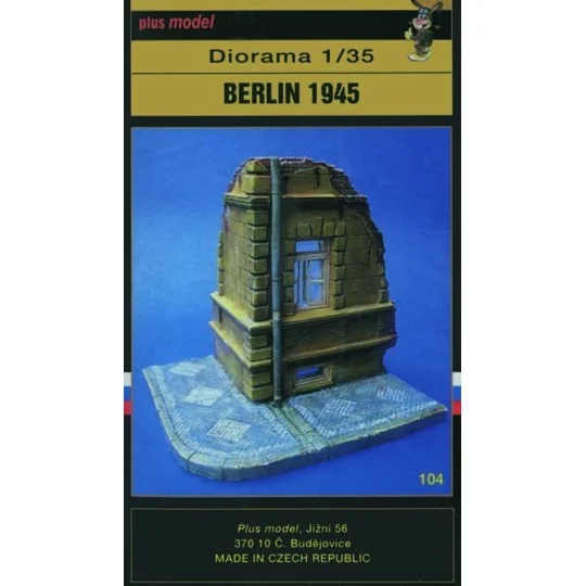 Berlin 1945 Diorama, 1/35 - Plus model 104
