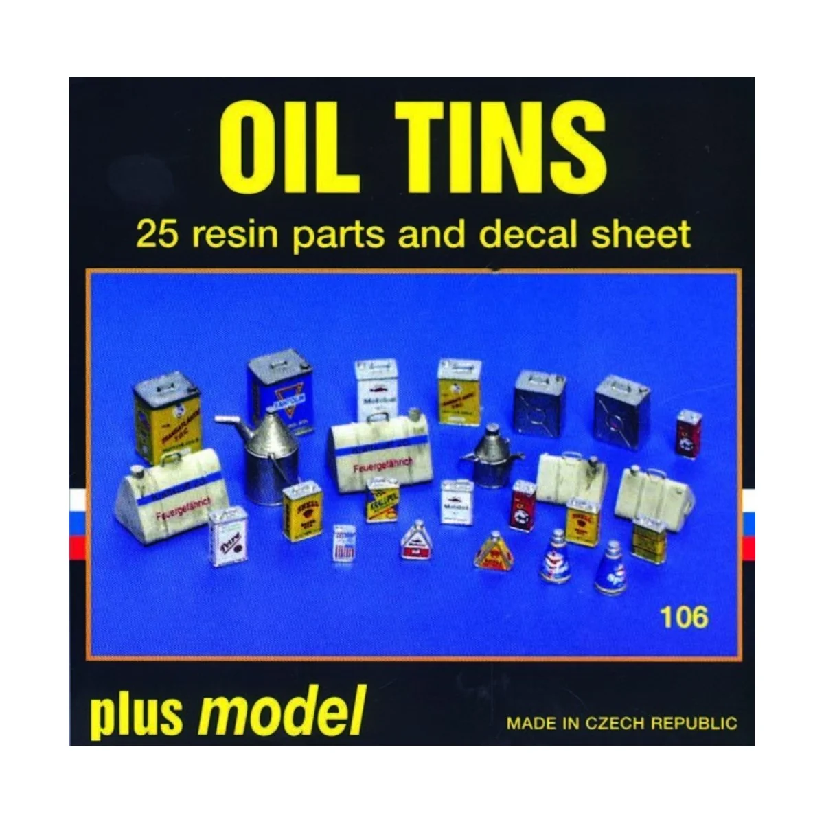 Ölblechdosen - Plus model 106