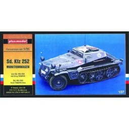 Sd.Kfz 252 Munitionswagen für Tamiya Bausatz - Plus model 107