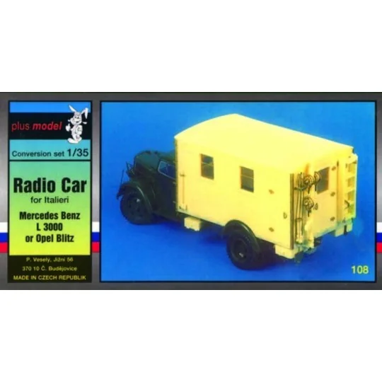 Opel Blitz Funkwagen Umbausatz for Italeri-Bausatz, 1/35 - Plus mod... Opel Blitz Funkwagen Umbausatz for Italeri-Bausatz, 1/35 - Plus mod...