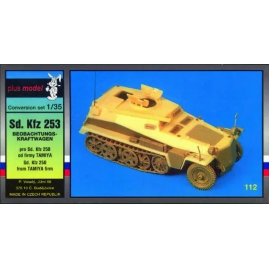Sd.Kfz 253 Beobachtungswagen Umbausatz für Tamiya-Bausatz - Plus mo...