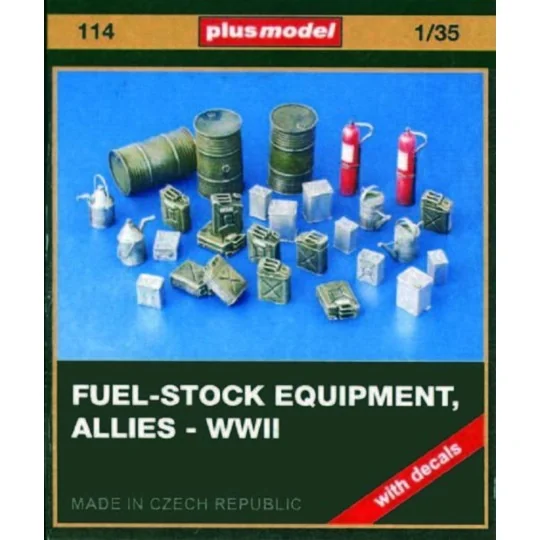 Tanklager Zubehör Alliierte WW II - Plus model 114