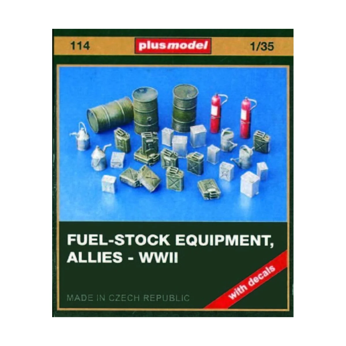 Tanklager Zubehör Alliierte WW II - Plus model 114