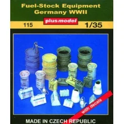 Kanister Sortiment Germany - WWII, 1/35 - Plus model 115