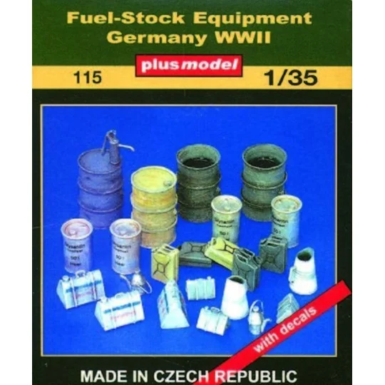 Kanister Sortiment Germany - WWII - Plus model 115