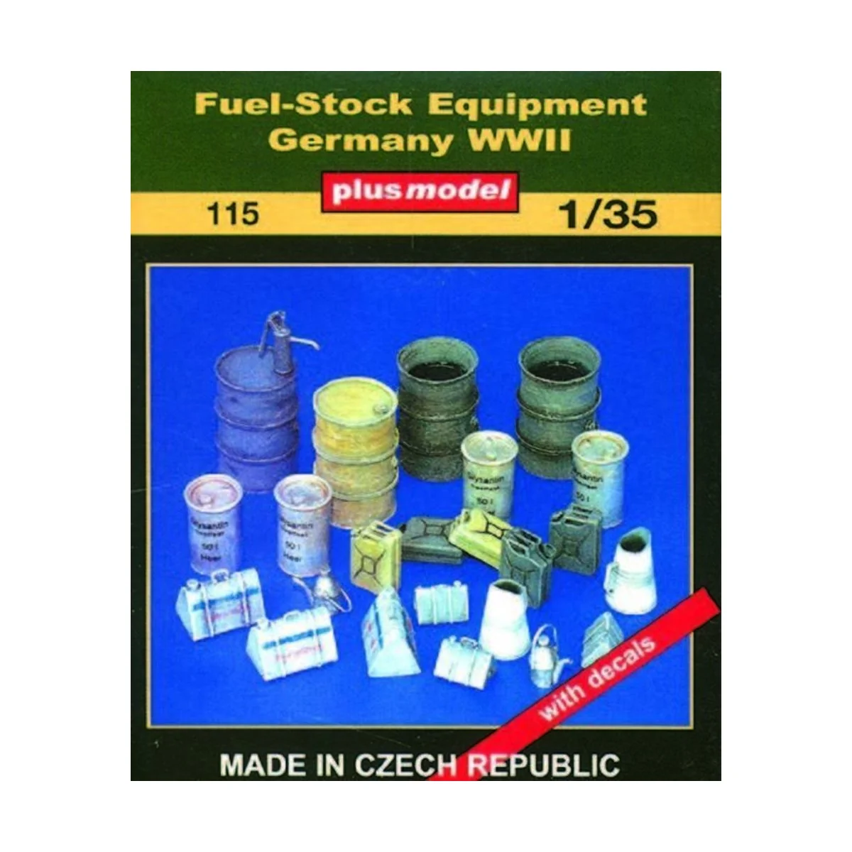 Kanister Sortiment Germany - WWII - Plus model 115