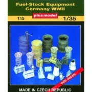 Kanister Sortiment Germany - WWII, 1/35 - Plus model 115