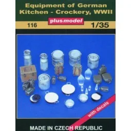 Küchenzubehör Deutschland WWII, 1/35 - Plus model 116