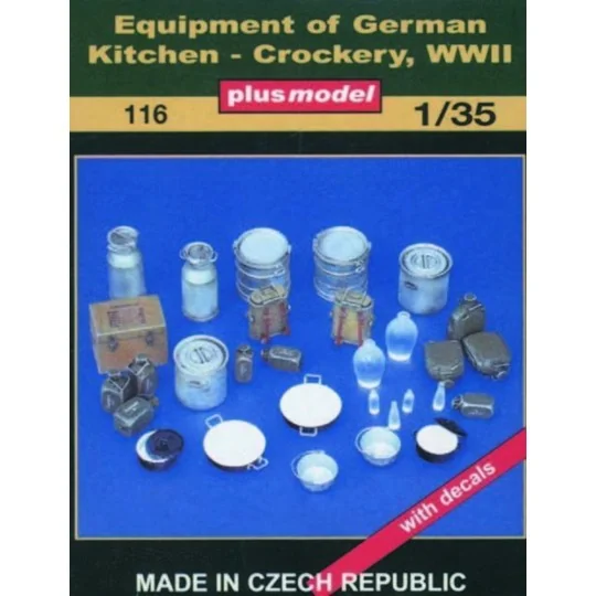 Küchenzubehör Deutschland WWII, 1/35 - Plus model 116