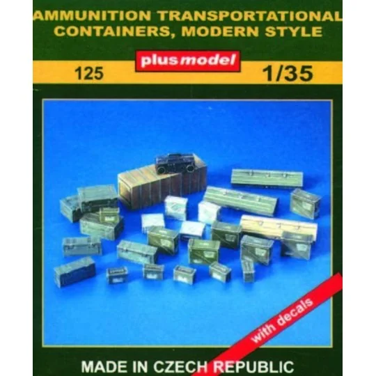 Munitionskisten, 1/35 - Plus model 125