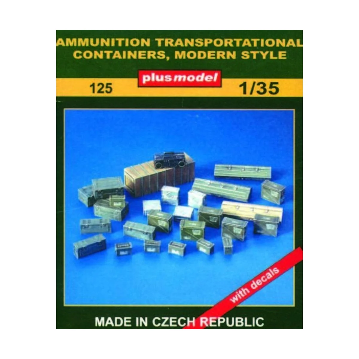 Munitionskisten, 1/35 - Plus model 125