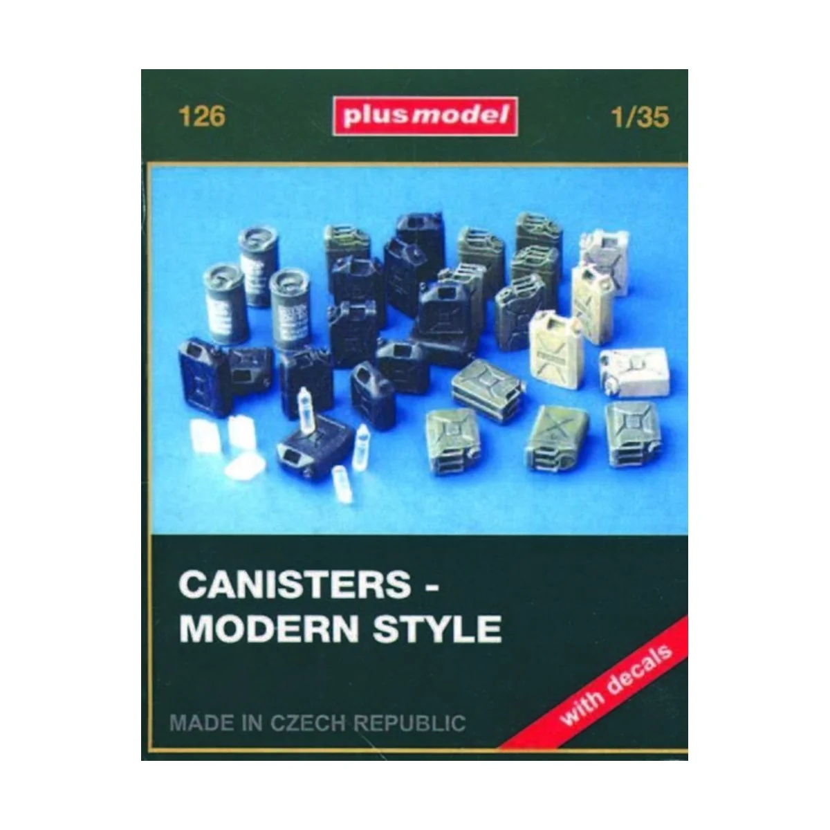 Kanister modern - Plus model 126