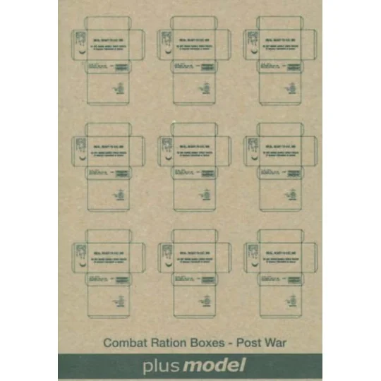 U.S. Kartons - Nachkrieg - Plus model 129