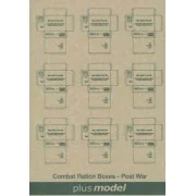 U.S. Kartons - Nachkrieg, 1/35 - Plus model 129