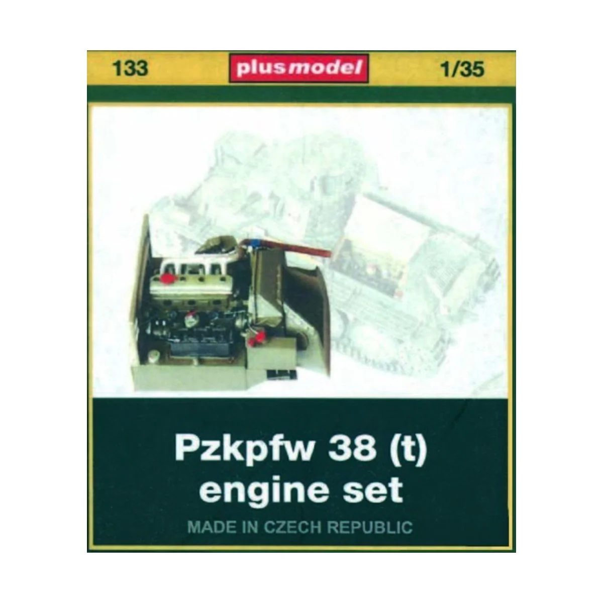 PzKpfw. 38 (t) Motor - Plus model 133
