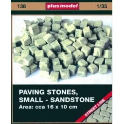 Pflastersteine, klein, Sandsteine, 1/35 - Plus model 138