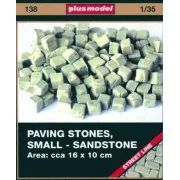 Pflastersteine, klein, Sandsteine, 1/35 - Plus model 138
