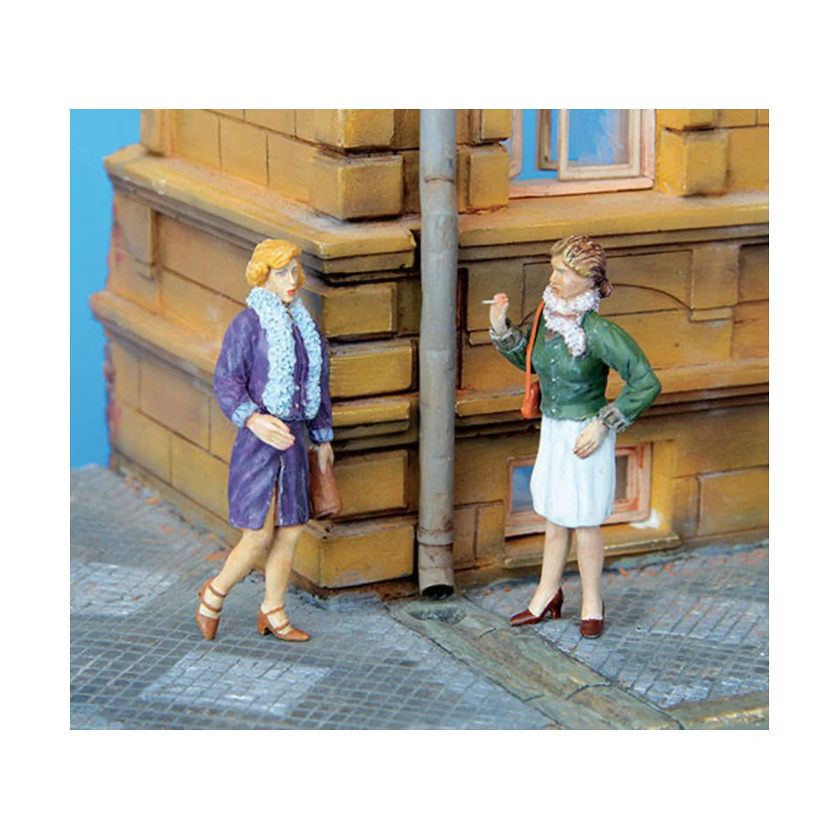 Wartepunkt an der Straßenecke - Plus model 150