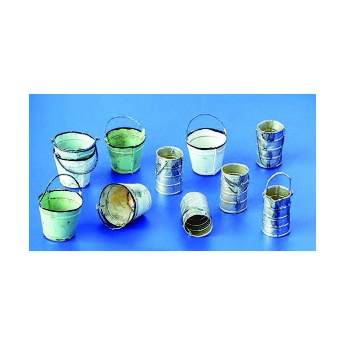 Metall Kannen und Eimer, 1/35 - Plus model 152