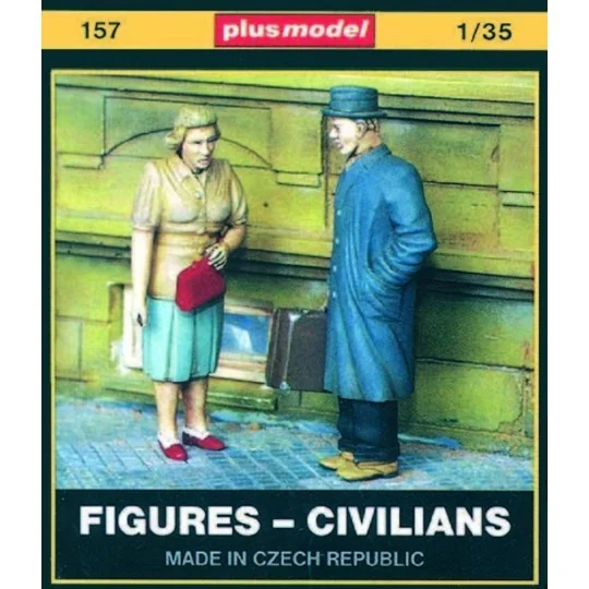 Figuren - Zivilisten, 1/35 - Plus model 157