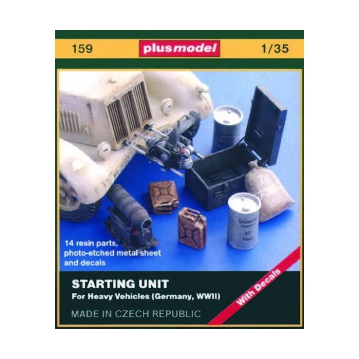 Starteinheit für schwere Fahrzeuge (Germany, WWII), 1/35 - Plus mod... Starteinheit für schwere Fahrzeuge (Germany, WWII), 1/35 - Plus mod...