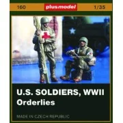 U.S. Soldaten Sanitäter WW II, 1/35 - Plus model 160