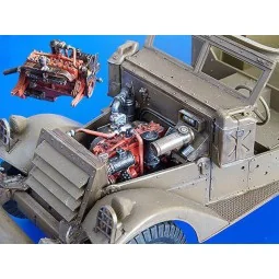 M3 Spähwagen - Maschinen Satz, 1/35 - Plus model 162