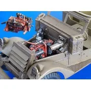 M3 Spähwagen - Maschinen Satz - Plus model 162
