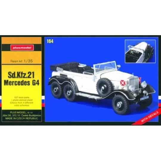 Sd.Kfz.21 Mercedes G4, 1/35 - Plus model 164 Sd.Kfz.21 Mercedes G4, 1/35 - Plus model 164