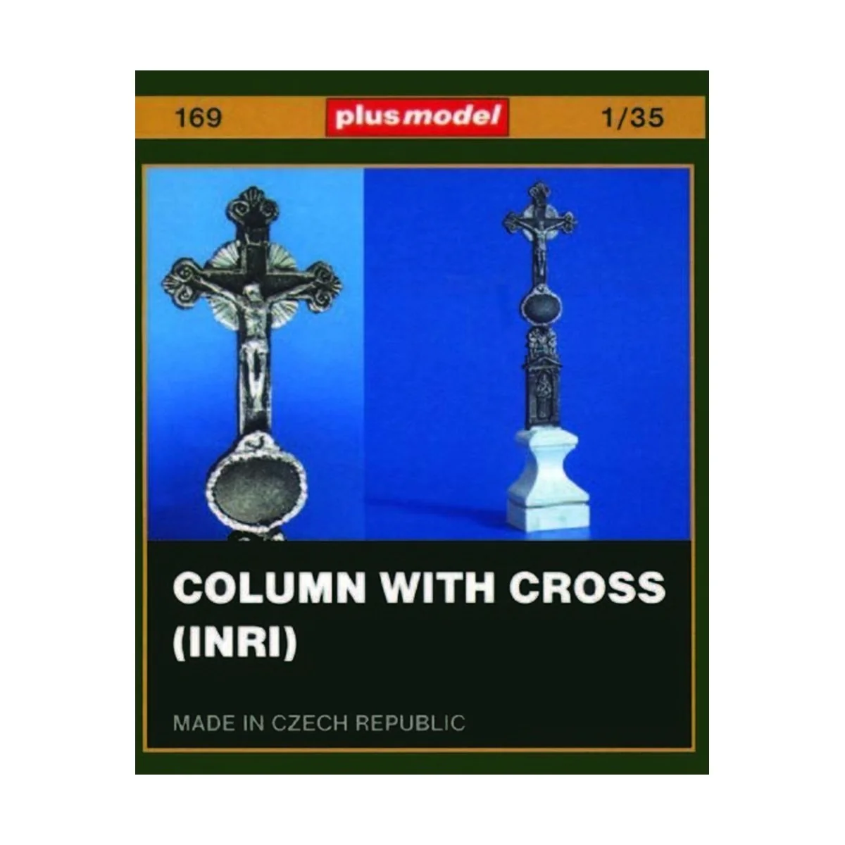 Kreuz auf Sockel (INRI), 1/35 - Plus model 169