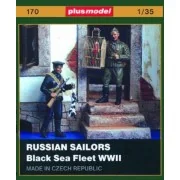 Russische Matrosen (Schwarzmeerflotte) WW II, 1/35 - Plus model 170