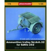 Sd. Anh. 32 Munitionsanhänger für SdKfz. 252 - Plus model 178