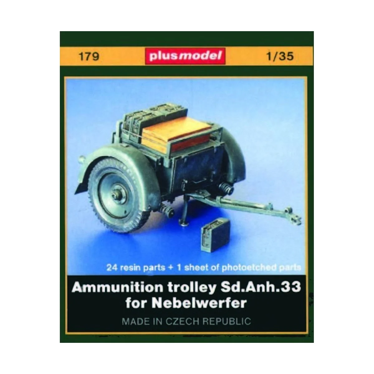 Sd. Anh. 33 Munitionsanhänger für Nebelwerfer - Plus model 179