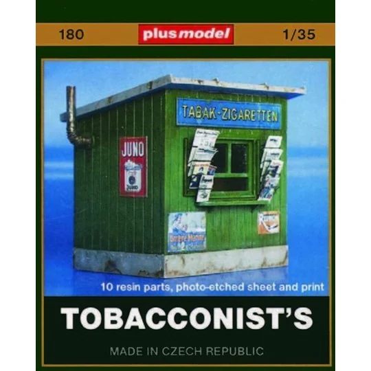 Zigaretten Kiosk, 1/35 - Plus model 180
