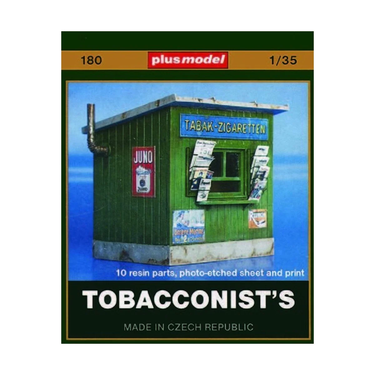 Zigaretten Kiosk, 1/35 - Plus model 180