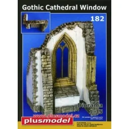 Gotisches Kathedralen Fenster, 1/35 - Plus model 182