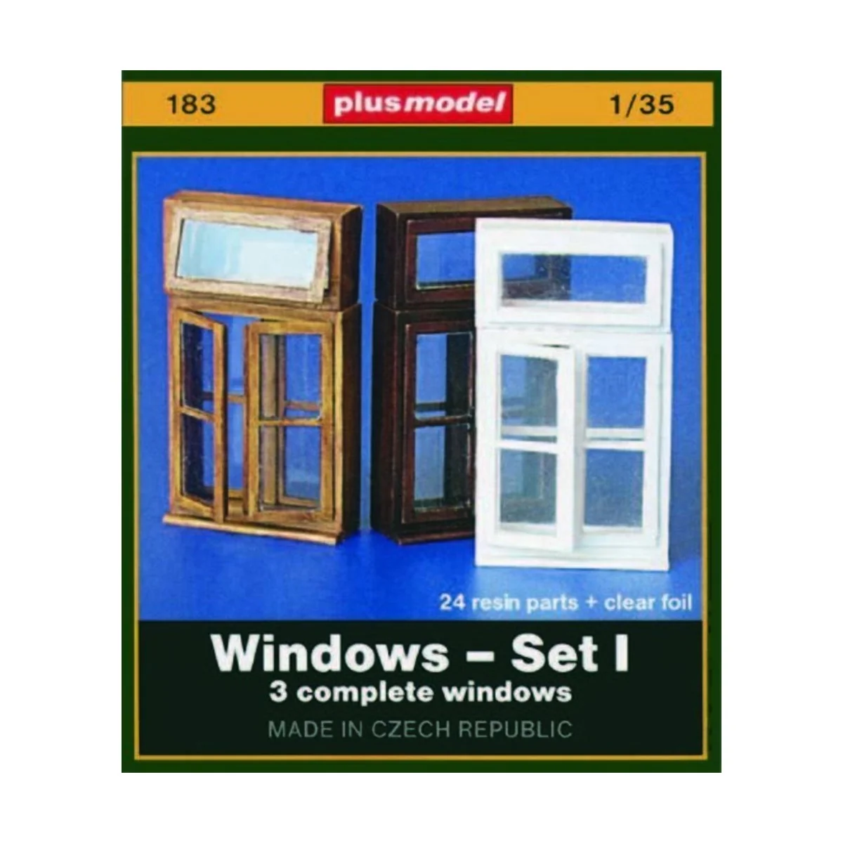 Fenster Set I, 1/35 - Plus model 183