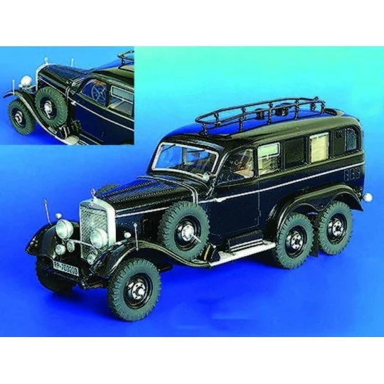 Deutscher Funkwagen G4, 1/35 - Plus model 195 Deutscher Funkwagen G4, 1/35 - Plus model 195