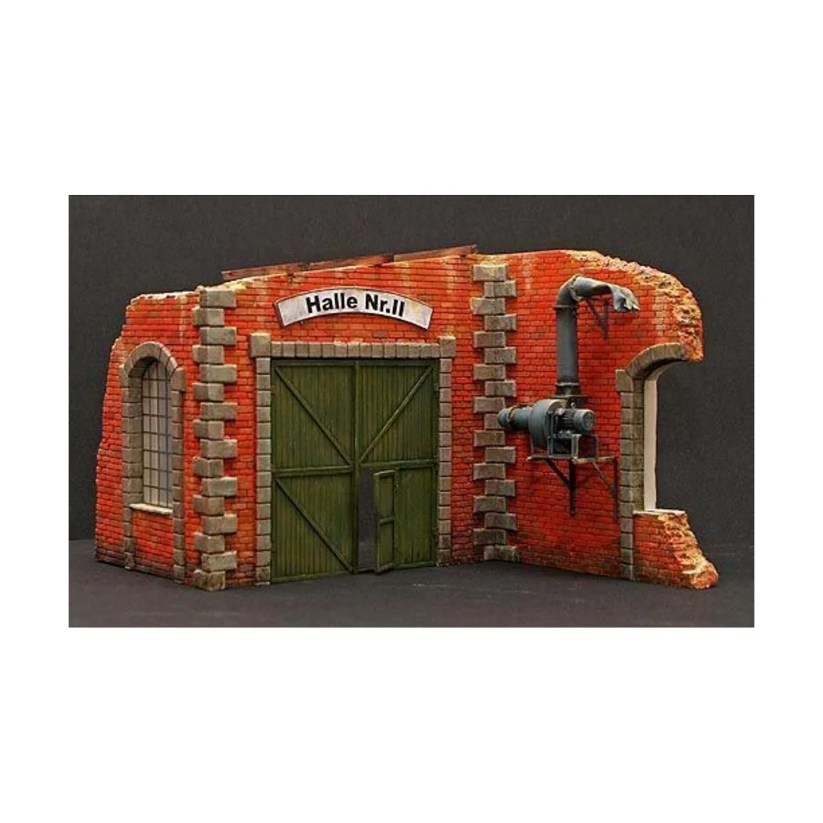 Fabrikwand mit Tor - Plus model 196