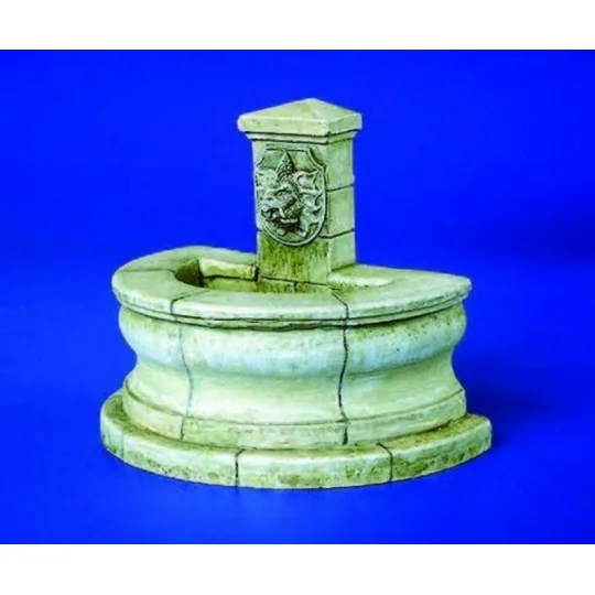 Brunnen halbrund, 1/35 - Plus model 203
