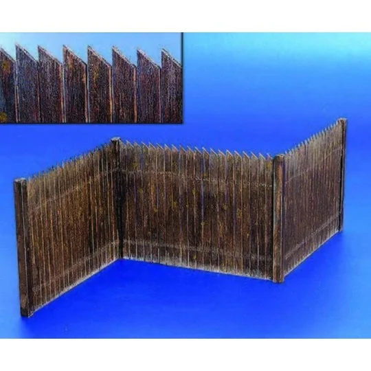 Lattenzaun aus echtem Holz - Plus model 217