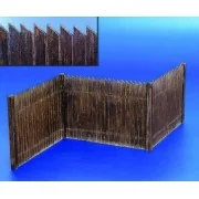 Lattenzaun aus echtem Holz, 1/35 - Plus model 217