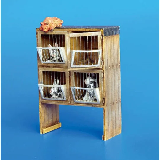 Kaninchenstall, 1/35 - Plus model 218